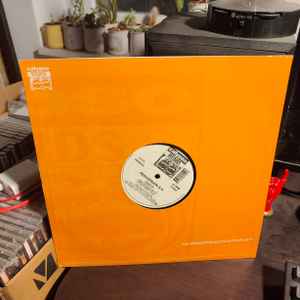 Image of Back Cover of 12" - VG/G+ - PERVERSION / DIAPOX, Perversion E.P. (Calypso Records ; CPS 028, Italy 1992, Stickered Plain Sleeve), lots of light scuffs/rub marks. orange stickered sleeve - peeling, - 4346376S