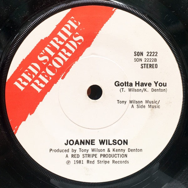 Image of Front Cover of 7" - /VG - MAVIS JOHN / JOANNE WILSON, How Can I Love Again / Gotta Have You (Red Stripe Records; SON 2222, UK 1981, Solid Centre), Light marks and scuffs, plays fine. SWOL., - 4416135C