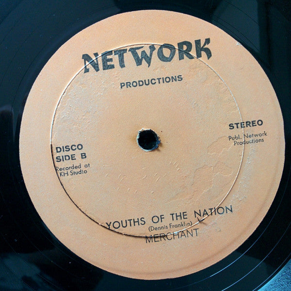 Image of Back Cover of CD - /VG - MERCHANT, Jam Dem Down (Network Productions; none, Trinidad & Tobago ), Writing on label both sides with marker pen. Light marks on vinyl. PlaysVG., - 4426058E