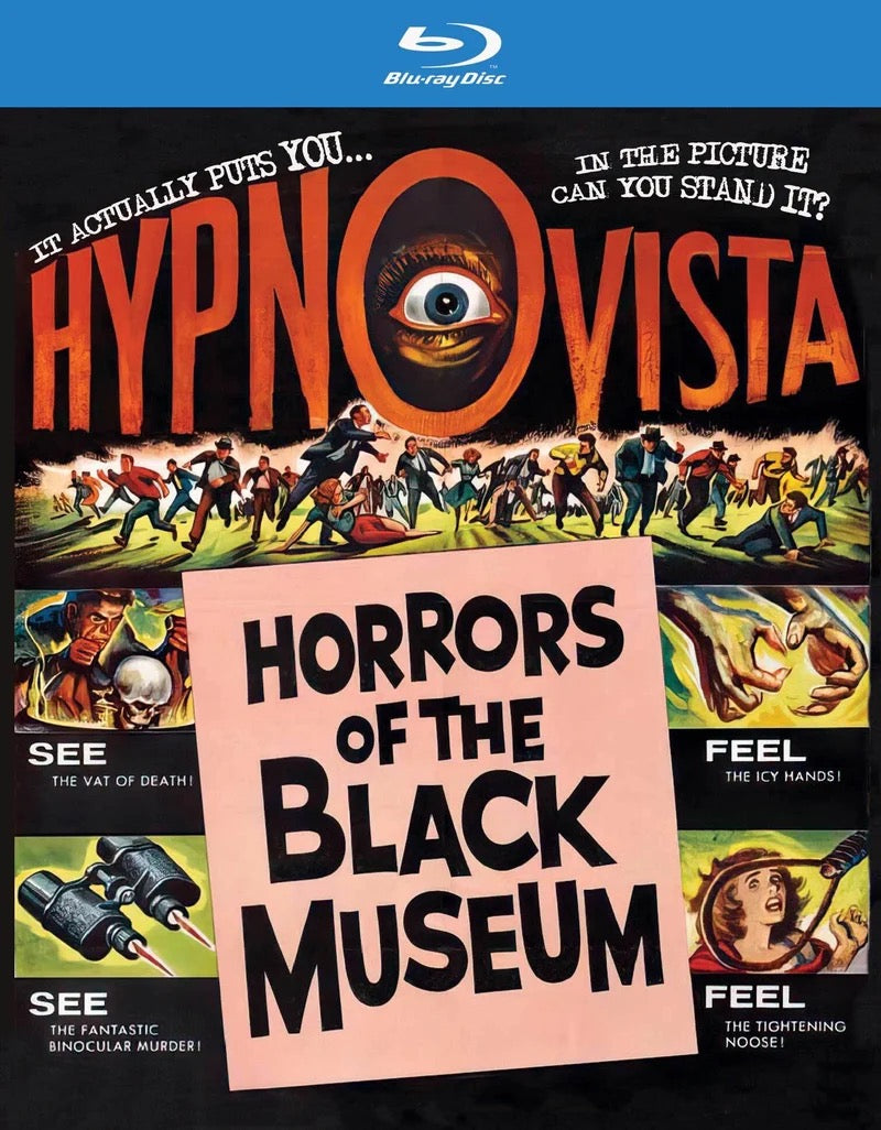 Image of Front Cover of Blu-Ray - VG+/VG+ - ARTHUR CRABTREE, Horrors of the Black Museum (MVD Visual ; VCI9113, UK ), , - 4436046E