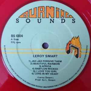 Image of Label Cover of LP - VG/VG - LEROY SMART, Dread Hot In Africa (Burning Sounds; BS1004LP, UK , Picture Sleeve), red vinyl. laminate sleeve, uk pressing. light scuffs only, - 4446137S
