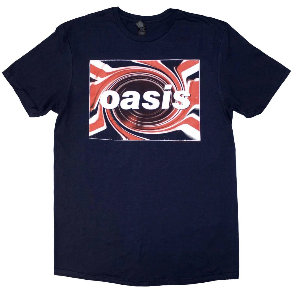 Image of Front Cover of Accessories - NEW - OASIS, Union Jack T-Shirt (Blue) L (, UK ), , - 4416345C