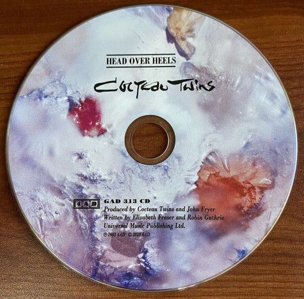 Image of Label Cover of CD - M/M - COCTEAU TWINS, Head Over Heels (4AD; GAD 313 CD, 2023 Reissue, Fold Over Sleeve), Still SEALED In Shrinkwrap, - 4416643C