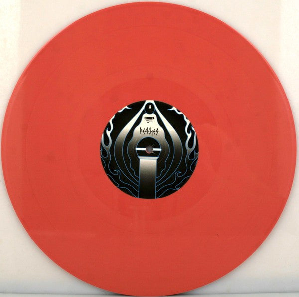 Image of Label Cover of 2xLP - VG/VG - PEACHES, Fatherfucker (Kitty-Yo; XLLP171, UK 2003, Gatefold, 2 Inners, Pink Vinyl), General light wear to sleeve. Discs have some light marks here and there but play well!, - 3116003C