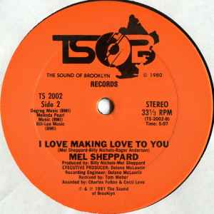 Image of Back Cover of 12" - /VG - MEL SHEPPARD, Can I Take You Home / I Love Making Love To You (The Sounds Of Brooklyn (TSOB); TS-2002, US 1981, Plain Sleeve), , - 4246055S