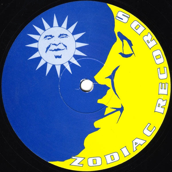 Image of Back Cover of 12" - /G - HIGHER LEVEL, Visions Of Light / Everbody Can Be (Zodiac; KAT001, UK 1994), Lower end of G visuallt, heavy and extensive hairlines and scuffs on both sides of disc. Plays with light surface noise in quiet sections., - 2116021C