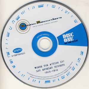 Image of Label Cover of 4xCD - VG+/VG - VARIOUS, Where the Action is? (Rhino; 8122-79858-6, UK 2009, Book Sleeve), Each disc with light fogging. Disc 3 has light marks on it. Plays fine., - 4815141C