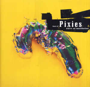 Image of Front Cover of 5045238S: 2xLP - PIXIES, Wave Of Mutilation: Best Of (4AD; CAD2406, UK 2011 Reissue, Gatefold, Orange Vinyl) EX/EX