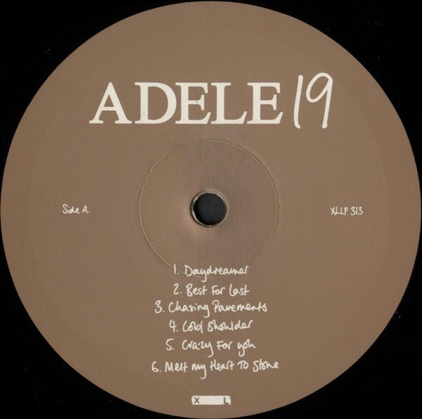 Image of Label Cover of LP - VG/VG+ - ADELE, 19 (XL; XLLP313, Europe 2008, Inner), Still in shrinkwrap., - 2716431C