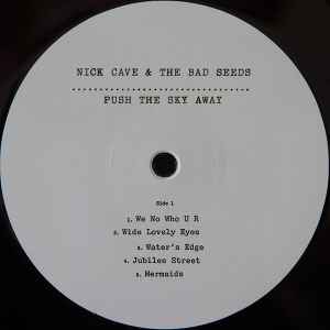 Image of Label Cover of LP - NEW/NEW - NICK CAVE AND THE BAD SEEDS, Push The Sky Away (Bad Seed; BS001V, UK 2013, Inner, 180 Gram & Download), , - 4855300S