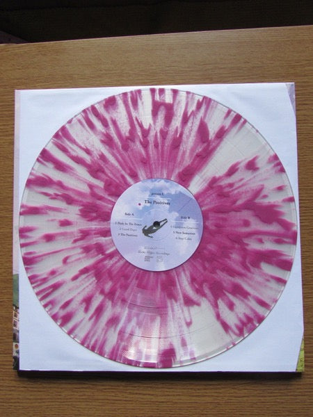 Image of Back Cover of 2x12" - VG+/VG+ - PERSON L, The Positives (Acadamy Fight Song; SCY016, UK 2009, Gatefold, Insert, Limited To 150 On White With Purple Splatter Vinyl. The Starting Line), , - 2916443C