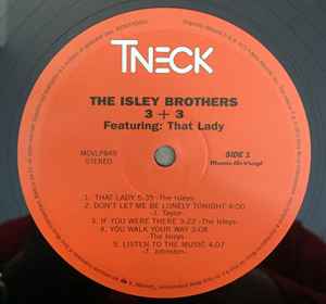 Image of Label Cover of LP - NEW/NEW - ISLEY BROTHERS, 3 + 3 (Music On Vinyl; MOVLP849, UK 2013 Reissue, Gatefold, 180 Gram Vinyl), , - 0936107E