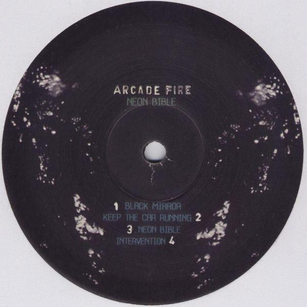 Image of Label Cover of 2xLP - VG+/VG+ - ARCADE FIRE, Neon Bible (Sonovox; 172447, UK 2007, Textured Gatefold Sleeve, 2 Inners, 180 Gram Audiophile Pressing, Side D Etched), , - 3646011S