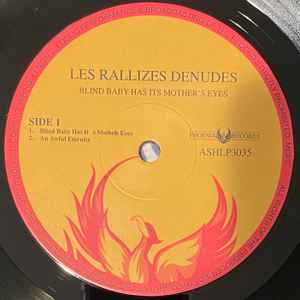 Image of Label Cover of LP - VG+/VG+ - LES RALLIZES DENUDES, Blind Baby Has Its Mother's Eyes (Phoenix Records; ASHLP3035, UK 2010 Reissue, 180 Gram Vinyl), Corner Bump, - 3646227S