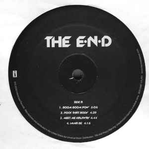 Image of Label Cover of 3045250S: 2xLP - BLACK EYED PEAS, E.N.D. (Interscope; B0012887-01, US 2009, Gatefold) Wear to sleeve with ringwear. VG/VG+