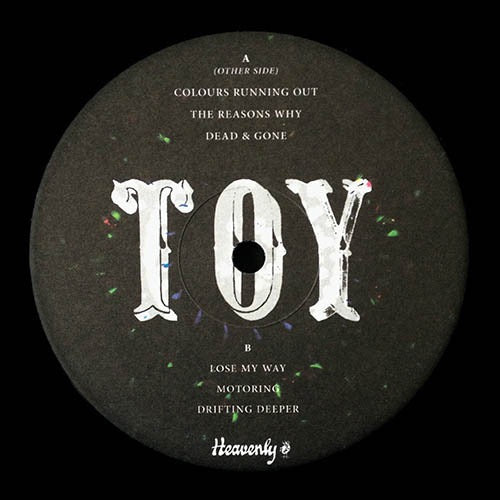 Image of Label Cover of 2xLP - VG/VG - TOY, Toy (Heavenly; HVNLP94, UK 2012, Gatefold, With CD), , - 3826096E