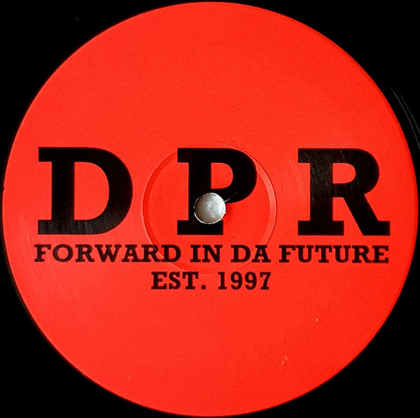 Image of Back Cover of 12" - /G+ - GROOVE CHRONICLES, 99 / Black Puppet (Dat Pressure Records DPR; DPR005, UK 1999, Plain Sleeve), Record has a number of lighter marks, a deeper one on A-side. Sticker ghost and glue on label and into run-out, - 3016239C