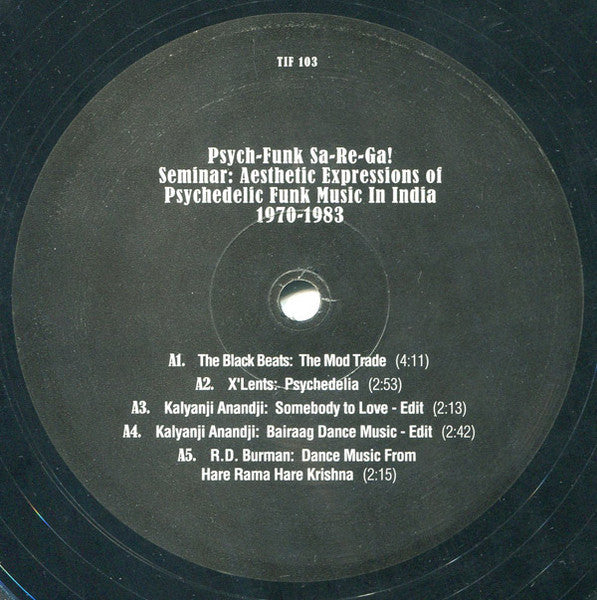 Image of Label Cover of 2xLP - VG+/VG+ - VARIOUS, Psych Funk Sa-Re-Ga! Aesthetic Expressions Of Psychedelic Funk Music In India 1970-1983 (World Psychedelic Funk Classics; WPFC103, US 2010, Gatefold, Booklet), , - 3026226E