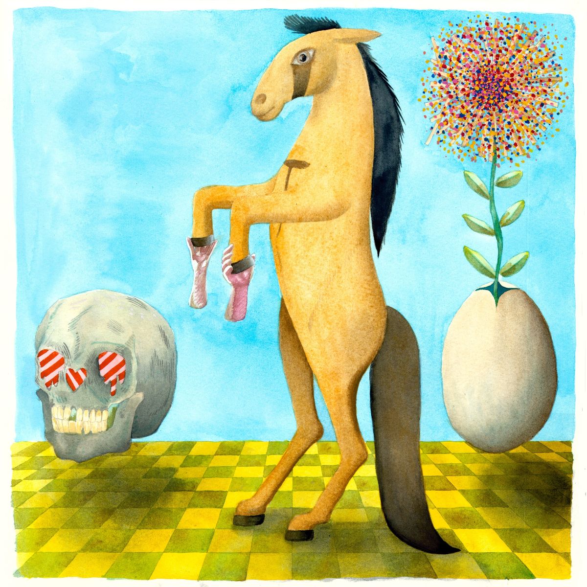 ANNA BUTTERSS, Mighty Vertebrate (2026 Reissue) (International Anthem; IARC86LPX, UK 2026 Reissue, Green/Grey Marbled Vinyl) 1xLP NEW/NEW - PRE-ORDER