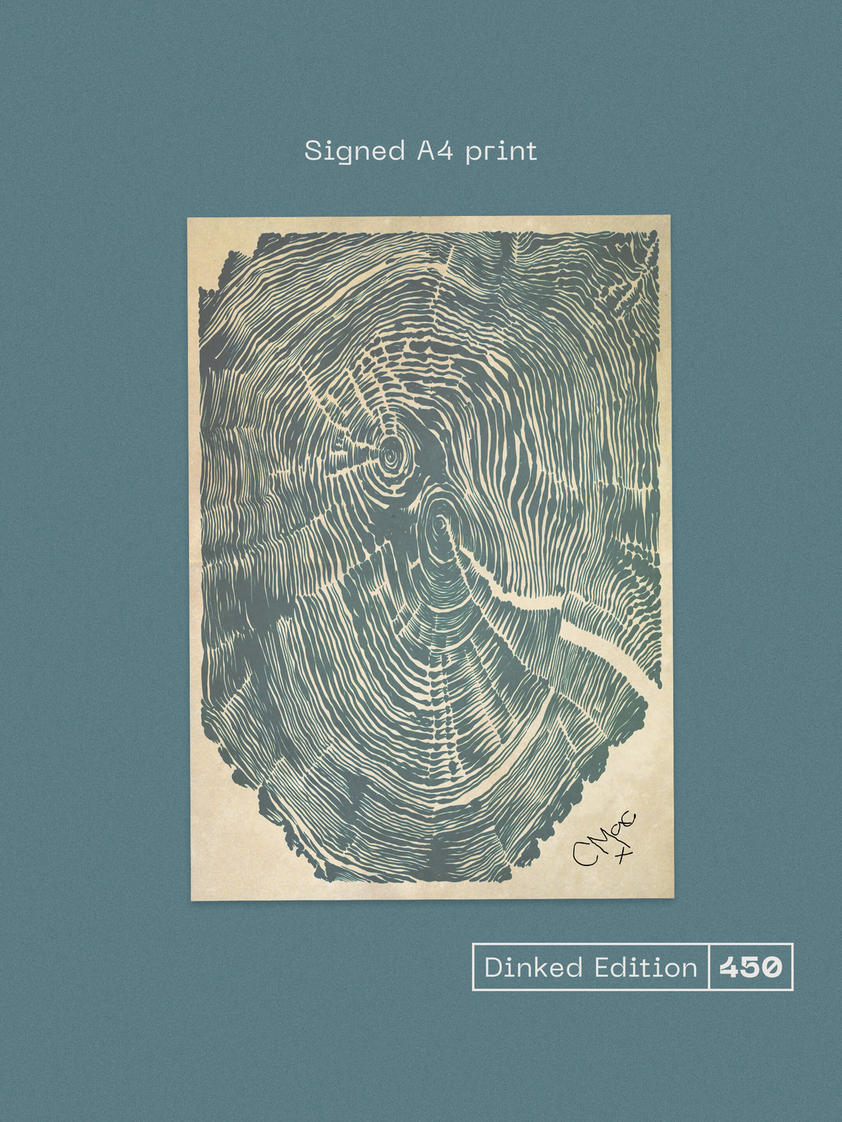CEITIDH MAC, Sing, Sung, Singing - Dinked Edition (Ceitidh Mac; SSS1LPX, UK 2027, Signed A4 Print, Dinked No.450, Ancient + New Gold and Blue Marble Vinyl, Limited Pressing of 300) LP NEW/NEW - PRE-ORDER