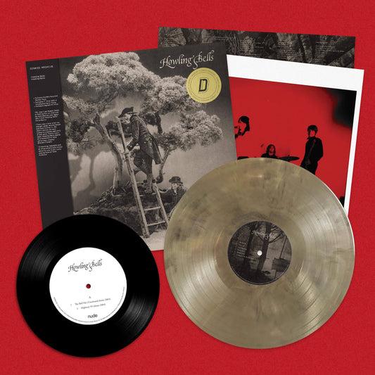HOWLING BELLS, Howling Bells - Dinked Archive Edition (Nude Records; NUDE30LPD, UK 2026, Gold Foil Sticker, 12” x 12” Signed Art Print , Dinked Archive Edition No.34, EcoMix Marble Vinyl, Bo LP NEW/NEW - PRE-ORDER