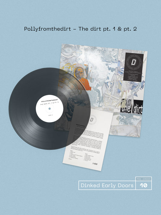 POLLYFROMTHEDIRT, The dirt - Dinked Edition (Dinked Edition; NERD10, UK 2026, Translucent Black Vinyl, Numbered Limited Pressing of 400, Dinked Edition No. ED10) LP NEW/NEW - PRE-ORDER