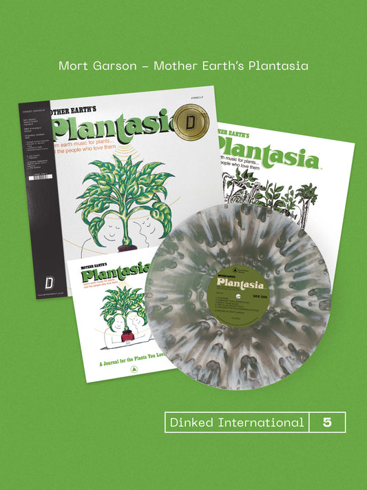MORT GARSON, Mother Earth's Plantasia (50th Anniversary Edition) - Dinked International Edition (Sacred Bones Records; SBR3030lp-C19, Worldwide 2026 Reissue, Inner, Dinked Int.05, Spruce Col LP NEW/NEW - PRE-ORDER