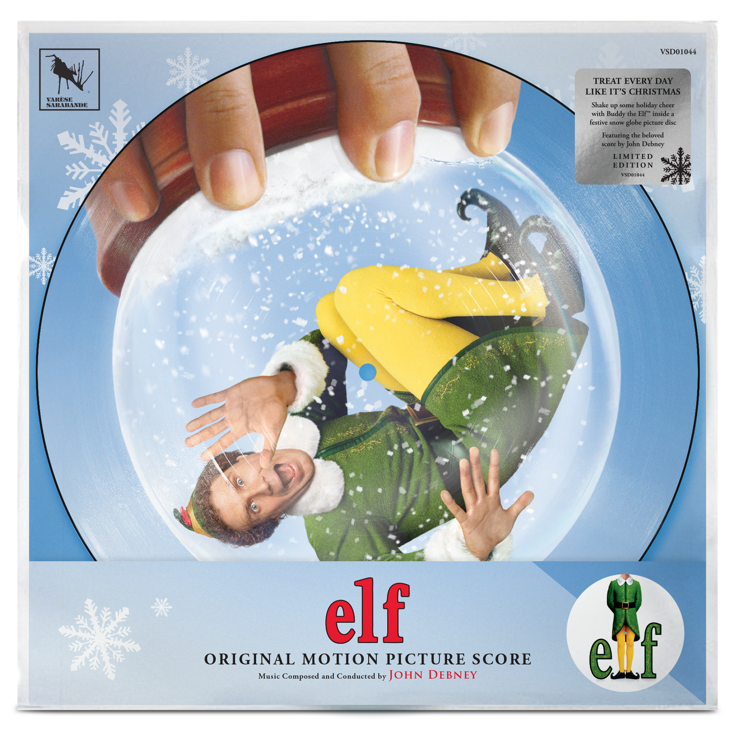 JOHN DEBNEY, Elf - Original Motion Picture Score (Concord; 7278008, UK 2026 Reissue, Picture Disc) 1xLP NEW/NEW - PRE-ORDER