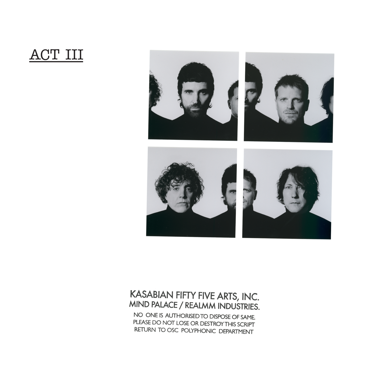 KASABIAN, 27 (Sony; 19958441651, UK 2026, White Vinyl) LP NEW/NEW - PRE-ORDER