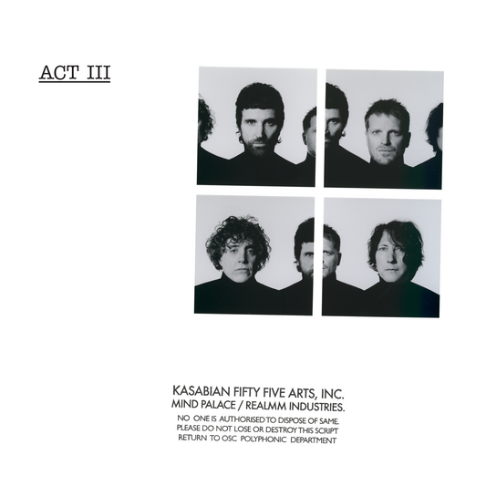 KASABIAN, 27 (Sony; 19958441651, UK 2026, White Vinyl) LP NEW/NEW - PRE-ORDER