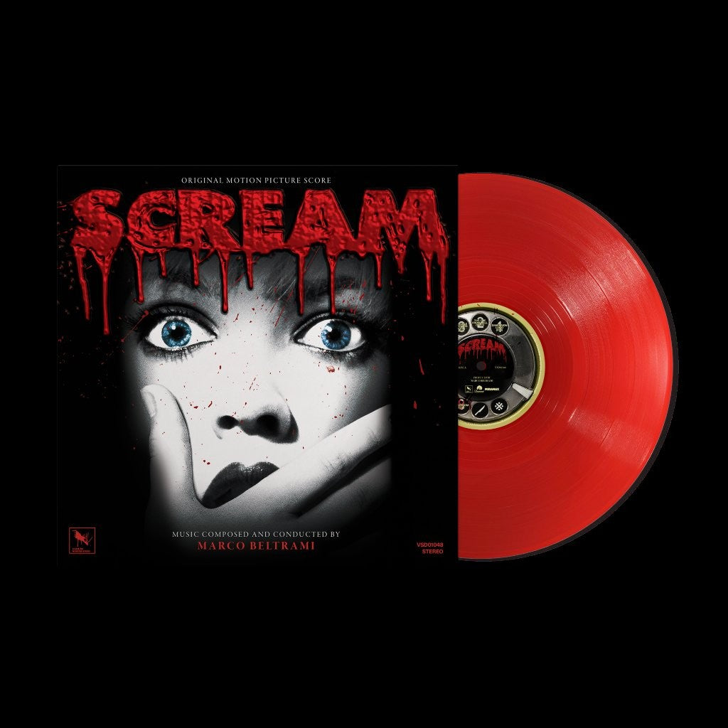 MARCO BELTRAMI, Scream (Concord; 7278112, UK 2026, Translucent Ruby Vinyl) LP NEW/NEW - PRE-ORDER