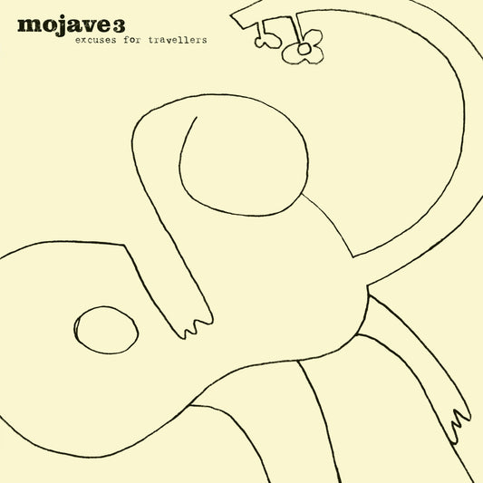 MOJAVE 3, Excuses For Travellers (2026 Remaster) (4AD; 4AD0828LP, Europe 2026 Reissue, Black Vinyl) LP NEW/NEW - PRE-ORDER