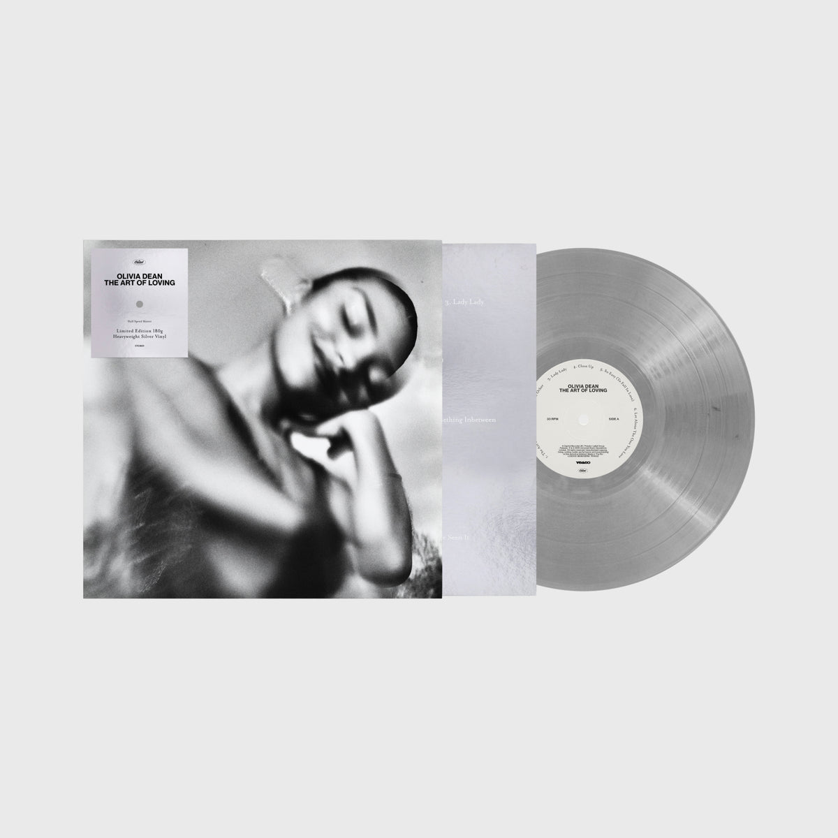 OLIVIA DEAN, The Art Of Loving (Polydor; 5763820, UK 2026 Reissue, Inner, Silver Vinyl Half Speed Master) LP NEW/NEW - PRE-ORDER