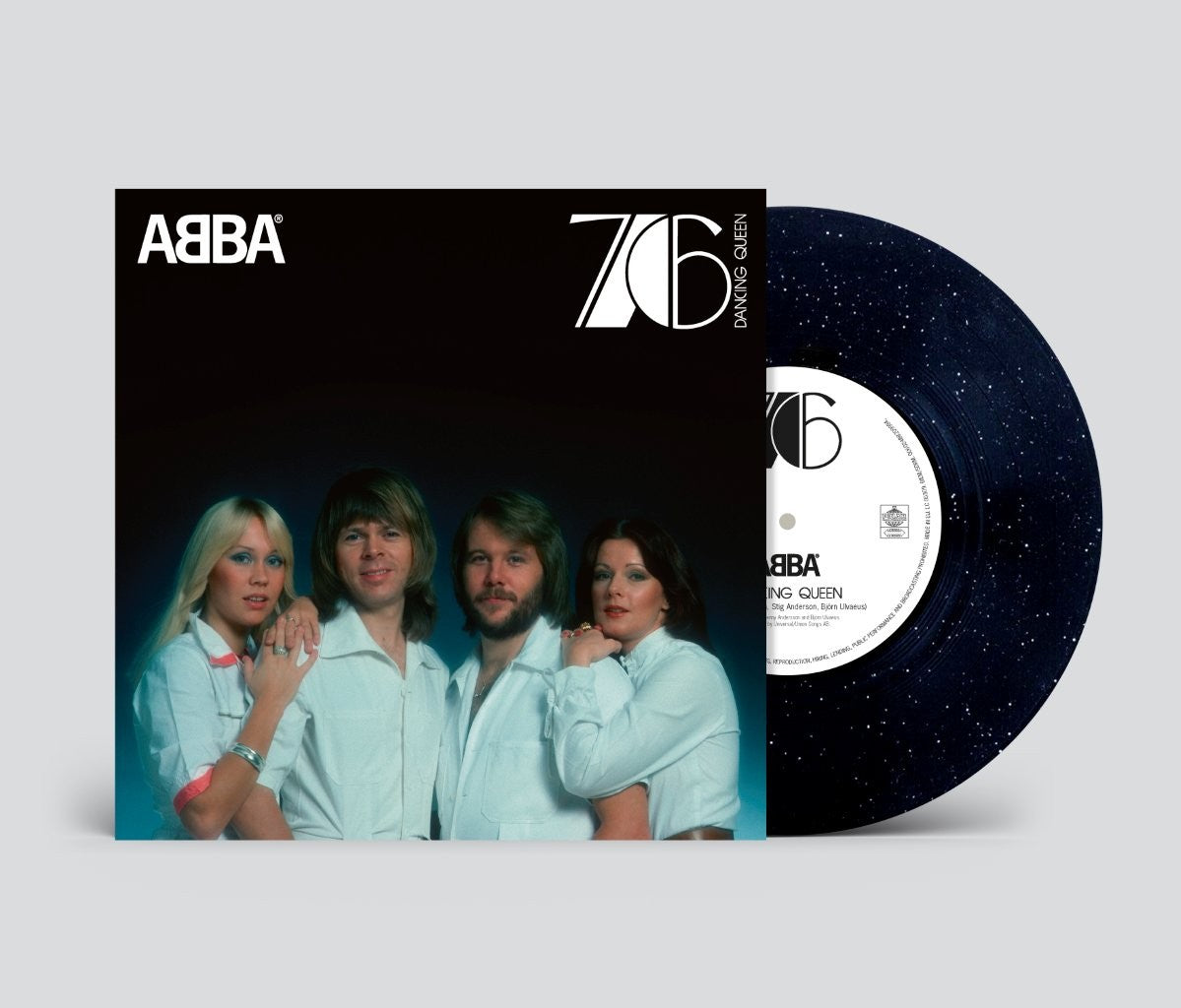 ABBA, Dancing Queen (Umc; 8820998, UK 2026 Reissue, Limited Edition Black Sparkling Vinyl) 10" NEW/NEW - PRE-ORDER