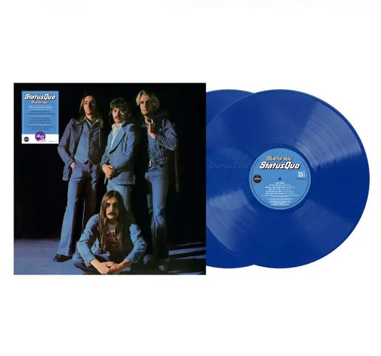 STATUS QUO, Blue for You (Demon Records; DEMREC1379, UK 2026 Reissue, Transparent Blue Vinyl) 2xLP NEW/NEW - PRE-ORDER