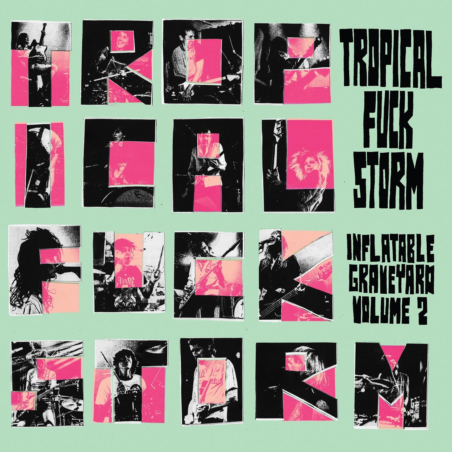 TROPICAL FUCK STORM, Inflatable Graveyard Vol. 2 (Fire Records; FIRELP842, UK 2026, Indie Exclusive Transparent Turquoise Vinyl) LP NEW/NEW - PRE-ORDER