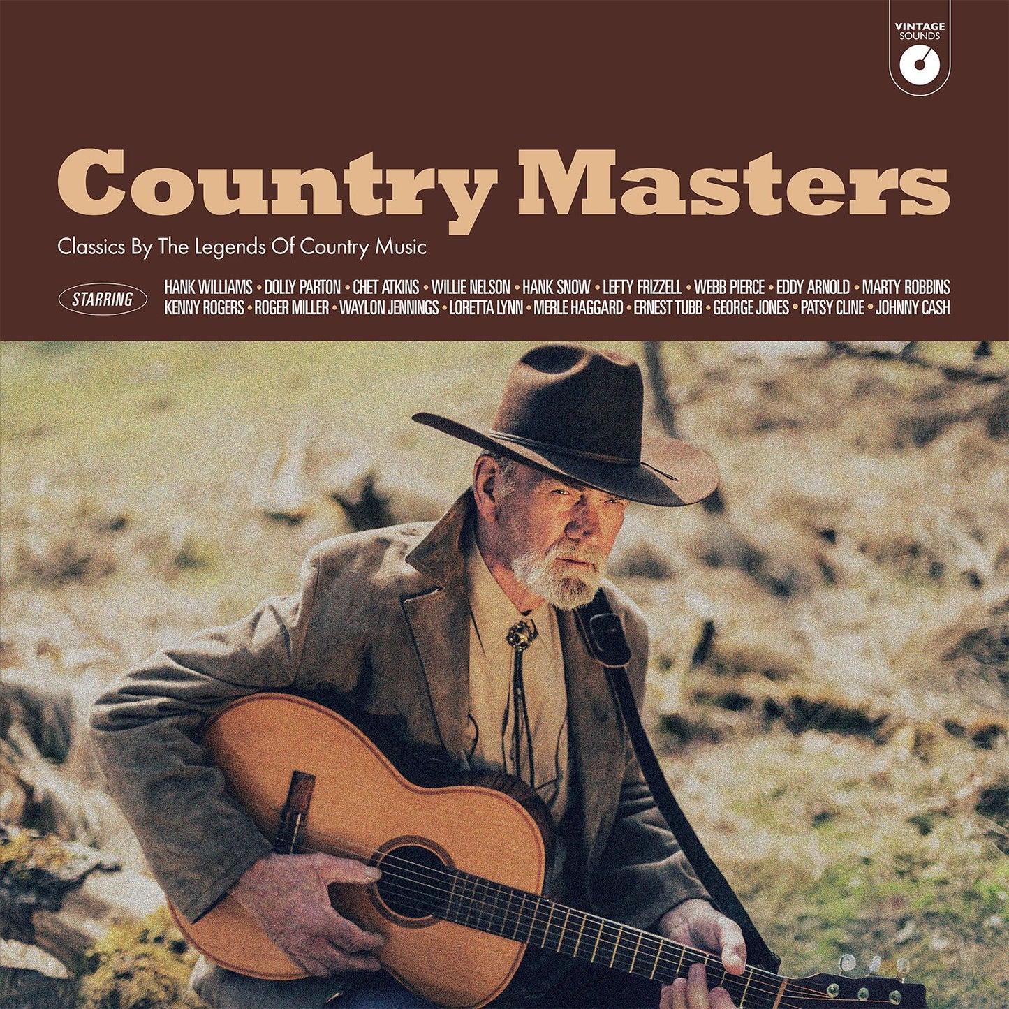 VARIOUS ARTISTS, Vintage Sounds Country Masters (Wagram Music; 3513546, UK 2026, Black Vinyl) LP NEW/NEW - PRE-ORDER