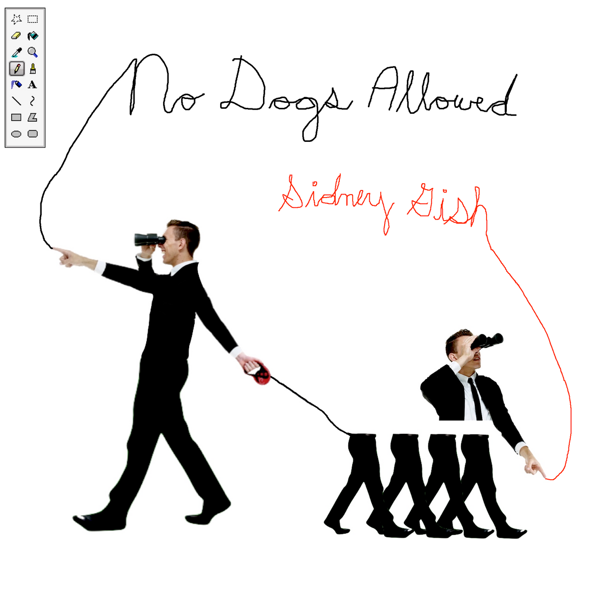 SIDNEY  GISH, No Dogs Allowed (Many Hats; SGISH1IEX, Worldwide 2026 Reissue, Indie Exclusive Clear Red Vinyl) LP NEW/NEW - PRE-ORDER