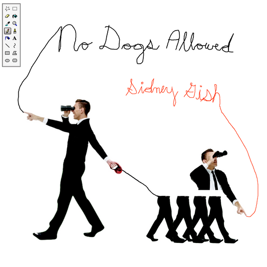 SIDNEY  GISH, No Dogs Allowed (Many Hats; SGISH1IEX, Worldwide 2026 Reissue, Indie Exclusive Clear Red Vinyl) LP NEW/NEW - PRE-ORDER