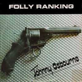 Image of Front Cover of LP - VG/VG+ - JOHNNY OSBOURNE, Folly Ranking (Jammy's; JAM 1000 , UK 1980, Yellow transparent vinyl), writing on rear of sleeve,  - 3726077E