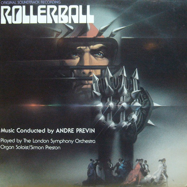 Image of Front Cover of 2914004C: LP - ANDRE PREVIN, Rollerball (Original Soundtrack Recording) (United Artists Records; UAS 29865, UK 1975, Laminated Sleeve) Some bubbling near laminate  VG/VG