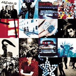 Image of Front Cover of LP - VG/G+ - U2, Achtung Baby (Island Records; U28, Europe 1991, Uncensored Sleeve, Inner & Insert, SNA Pressing), Light marks.,  - 2216136C