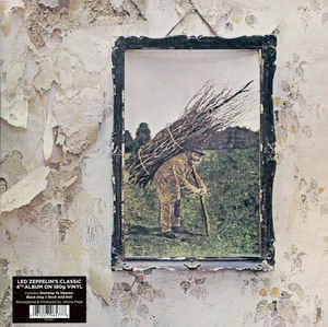 Image of Front Cover of LP - VG+/VG+ - LED ZEPPELIN, Led Zeppelin IV - Untitled (Atlantic; 8122-79657-7, Europe 2014 Reissue, Gatefold, Insert, 180 Gram Vinyl), ,  - 3746063S