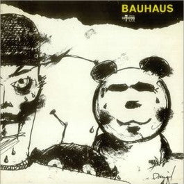 Image of Front Cover of 4724446E: LP - BAUHAUS, Mask (Beggars Banquet; BBL29, UK 1988 Reissue, Gatefold, Silver Label 3rd Issue) Light hairlines on the vinyl.  VG/VG