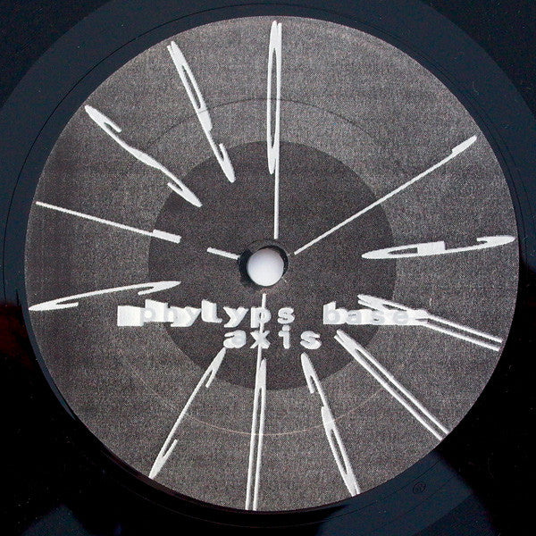 Image of Back Cover of 12" - /VG - BASIC CHANNEL, Phylyps Trak / Phylyps Base / Axis (Basic Channel; BC 02, Germany 1993), Strong VG, faint hairlines only.,  - 1716685C