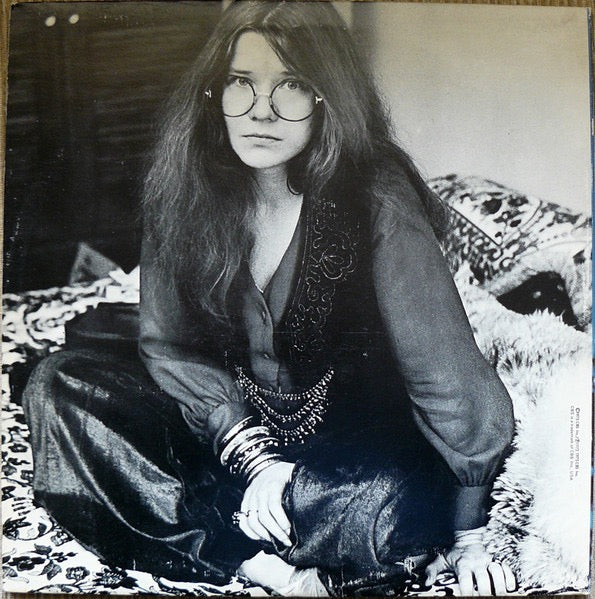 Image of Back Cover of 2xLP - G+/G - JANIS JOPLIN, Janis - OST (CBS Orange (33 1/3 On Label); 88115, UK 1975, Gatefold, Stapled In Booklet + Insert), Light marks, Hairlines and some mottling , Sleeve has edge wear, Ring wear and generally worn, Booklet intact,  - 2316470C