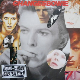 Image of Front Cover of 2xLP - EX/VG - DAVID BOWIE, ChangesBowie (EMI; DBTV1, UK 1990, Gatefold), Very Strong VG, Stickered Sleeve,  - 2526187E