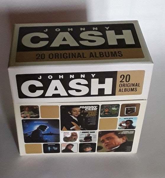 Image of Front Cover of 20xCD - VG+/VG+ - JOHNNY CASH, 20 Original Albums (Columbia; 88883765862, Europe 2013, Box Set, Booklet), ,  - 3216386C