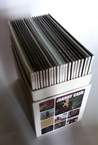 Image of Back Cover of 20xCD - VG+/VG+ - JOHNNY CASH, 20 Original Albums (Columbia; 88883765862, Europe 2013, Box Set, Booklet), ,  - 3216386C