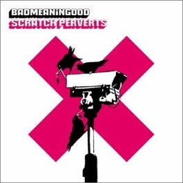 Image of Front Cover of 3145117S: 2xLP - VARIOUS, Badmeaningood Vol. 4 - Scratch Perverts (Ultimate Dilemma; UDRLP021, UK 2003, Banksy Cover) Corner Dint, Light Crease  VG/VG+